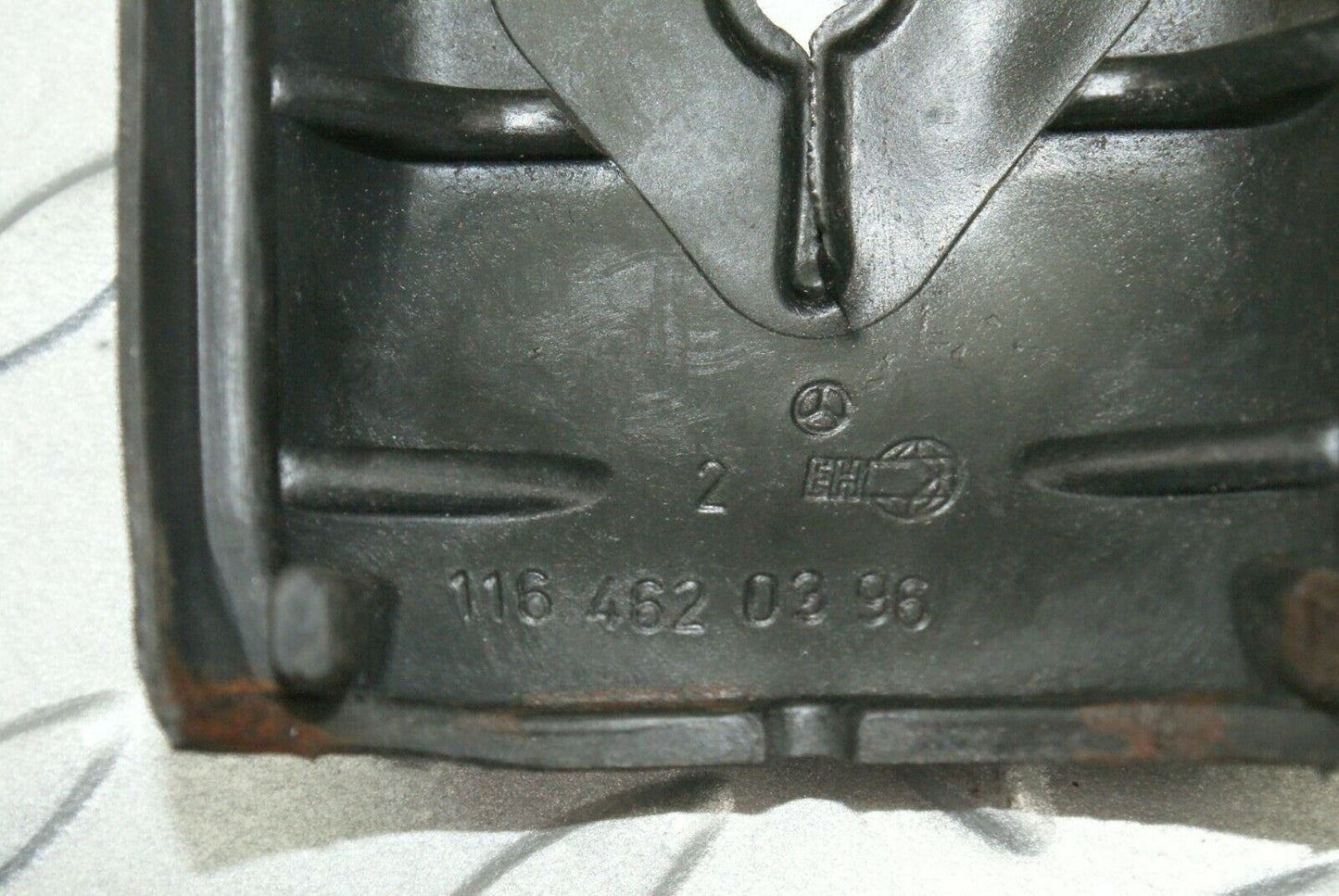 2614 Mercedes-Benz W116 350SE Steering Column Switch Rubber Cover 1164620396