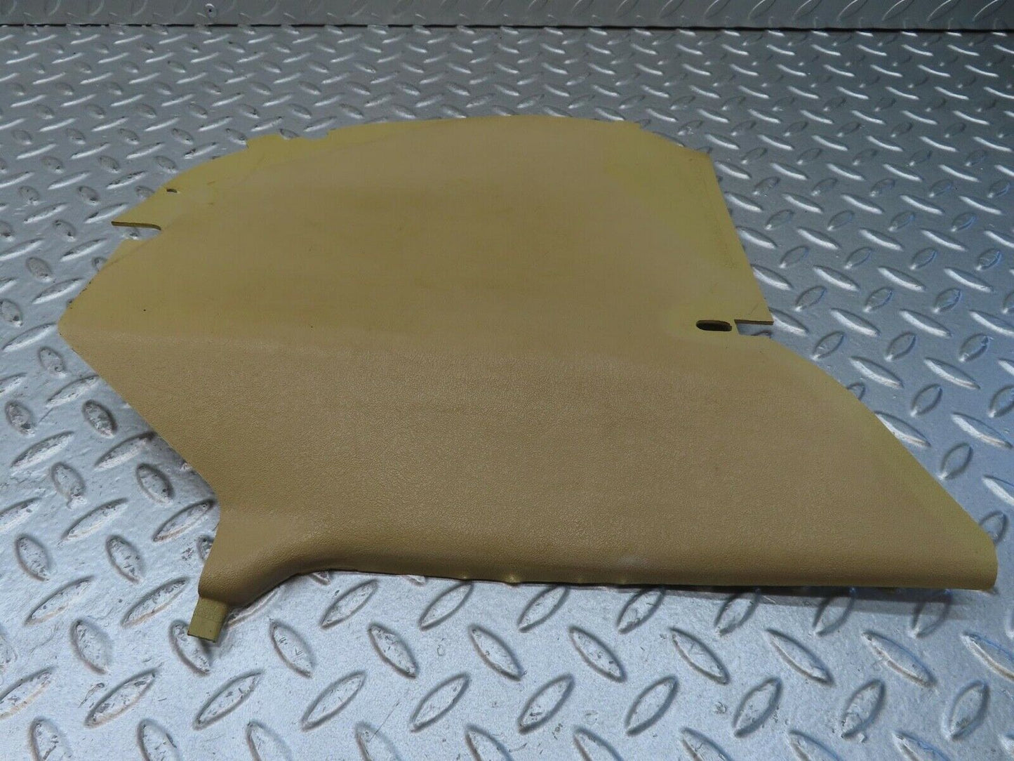 13473 Mercedes-Benz W123 200 Front Right Kick Panel Cream 1236881206
