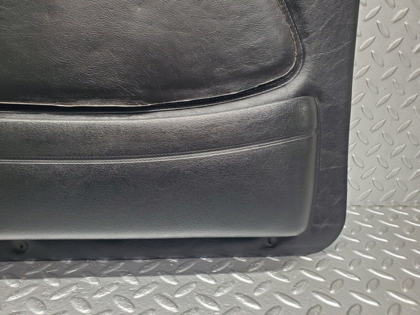 46420 Mercedes-Benz C123 280CE Coupe Left Door Card Black Leather 1237270564