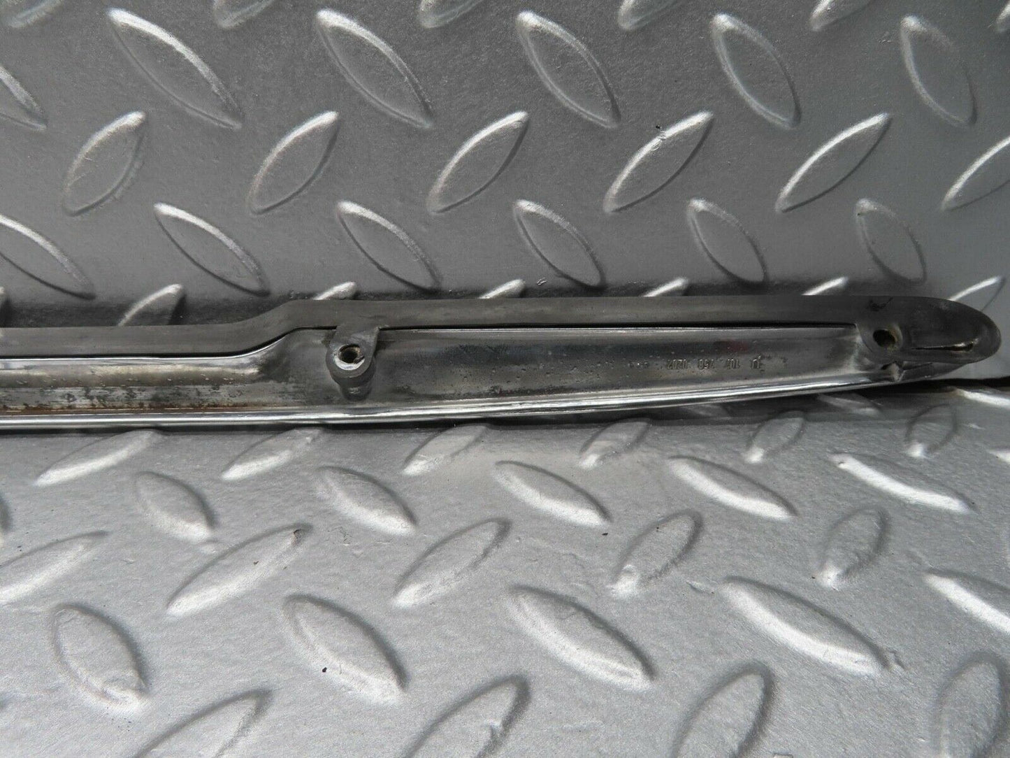 14122 Mercedes-Benz C107 280SLC Trunk Chrome Handle Moulding 1077580202
