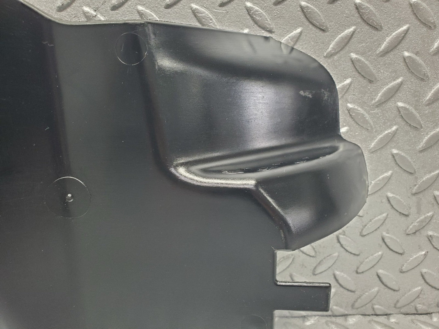 W201 Baby Benz kick panel right side black used OEM