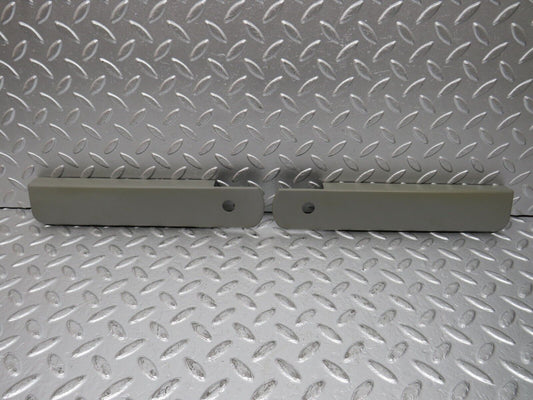 32366 Mercedes-Benz S124 300TE Rear Seat Hinge Cover Trim Pair 1249240243