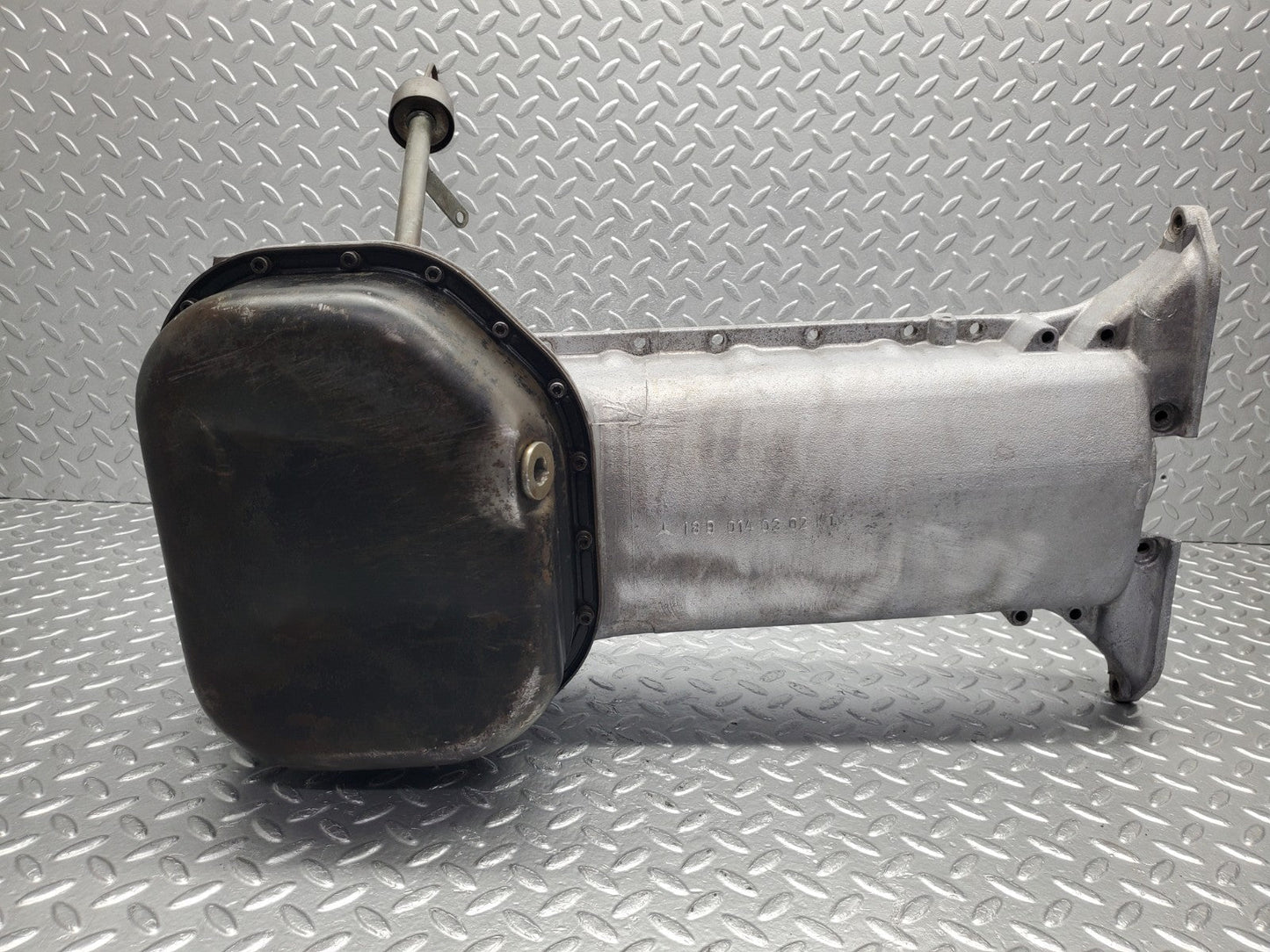 W112 oil pan oil sump dipstick used OEM