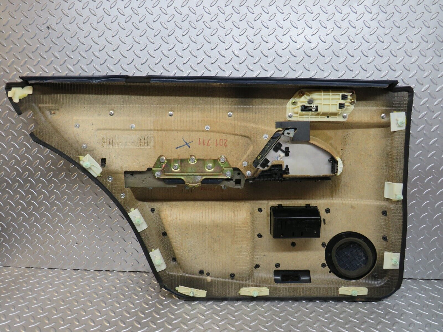 24637 Mercedes-Benz W140 SEL320 LWB Rear Right Door Card Blue