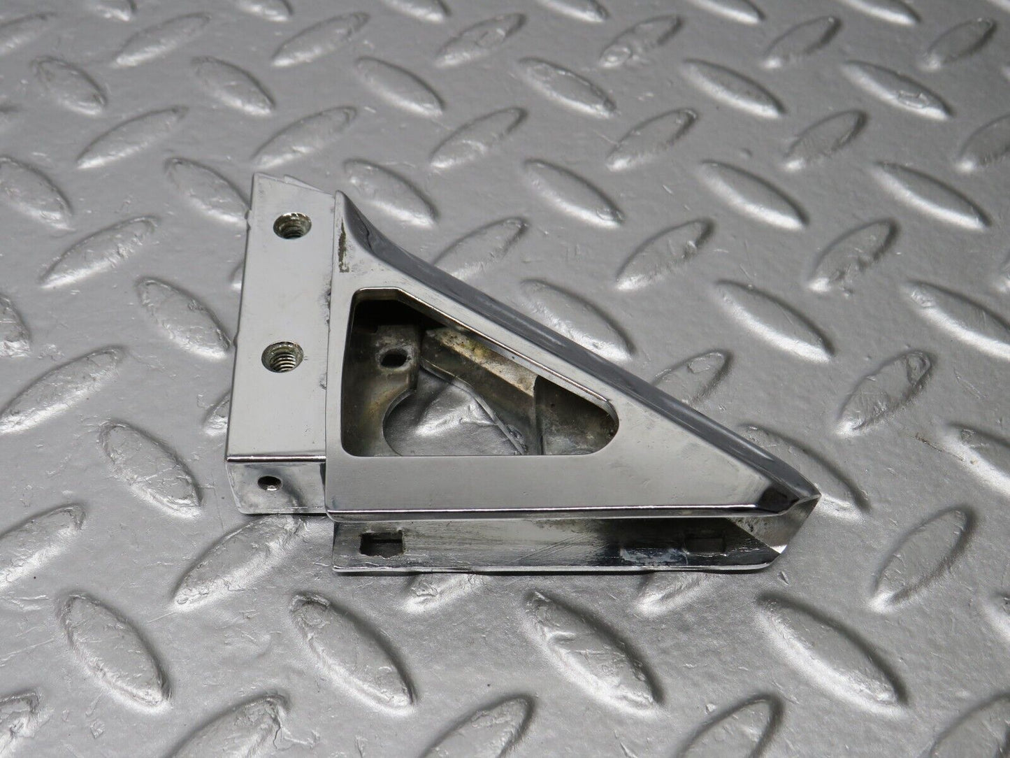 39121 Mercedes-Benz R107 500SL Right Wing Mirror Triangle Chrome Bracket