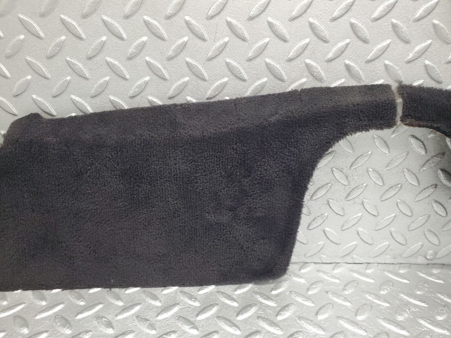 46419 Mercedes-Benz C123 280CE Coupe Rear Floor Cross Member Mat Carpet Black