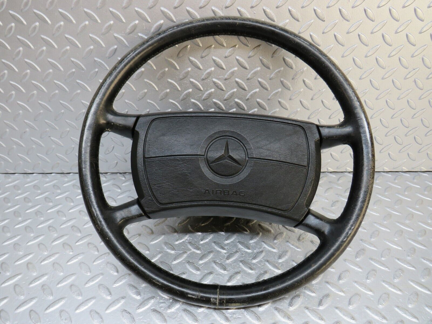 37033 Mercedes-Benz C126 420SEC Coupe Leather Steering Wheel 1264640517
