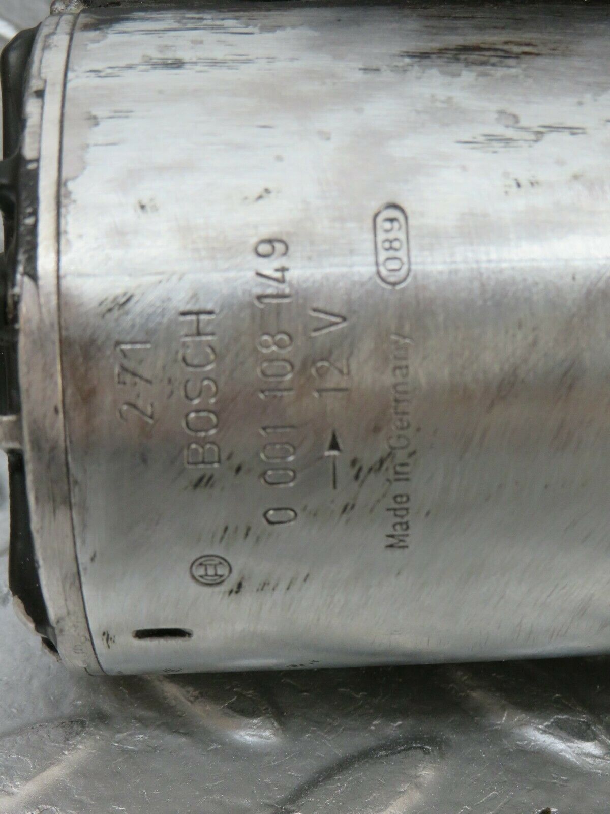 24382 Mercedes-Benz S124 220TE Wagon Starter Motor Bosch 0001108149