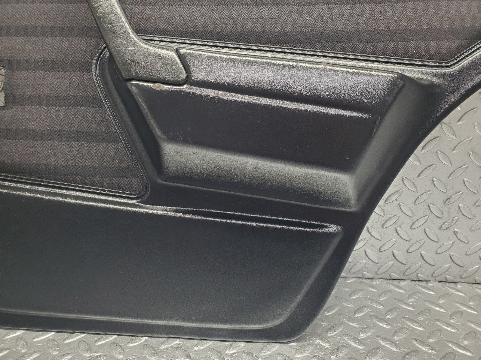 W201 Baby Benz rear right door card black used OEM