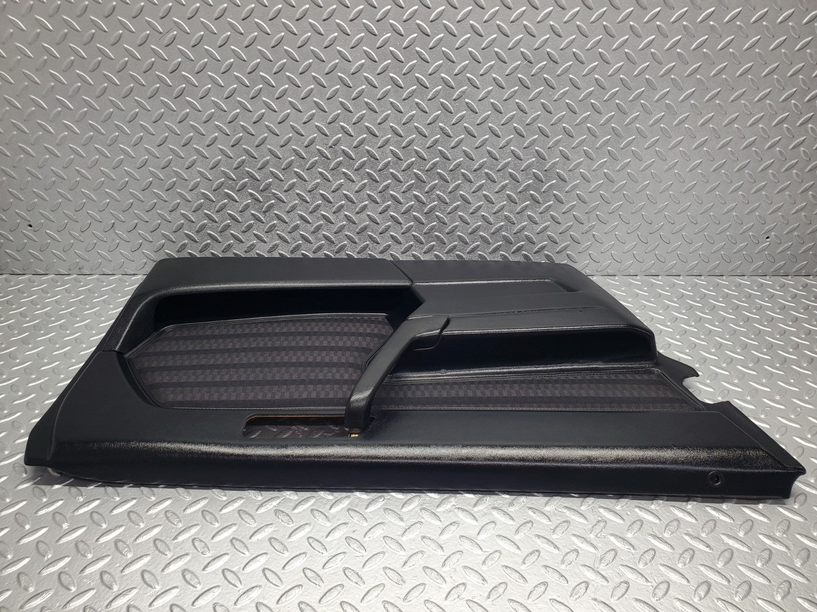 W201 Baby Benz front left door card black used OEM