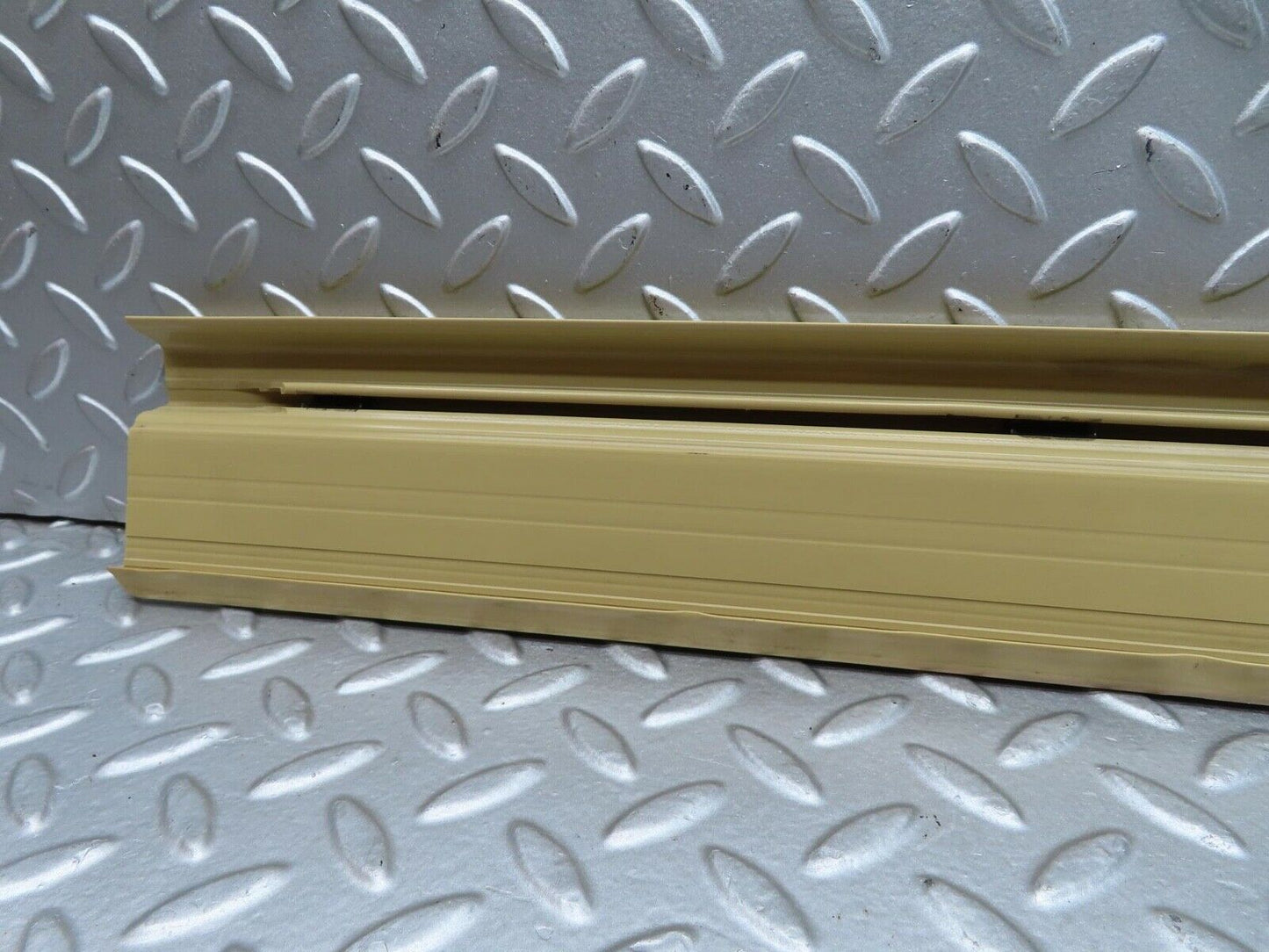 15390 Mercedes-Benz W123 230E Front Right Door Sill Trim Beige