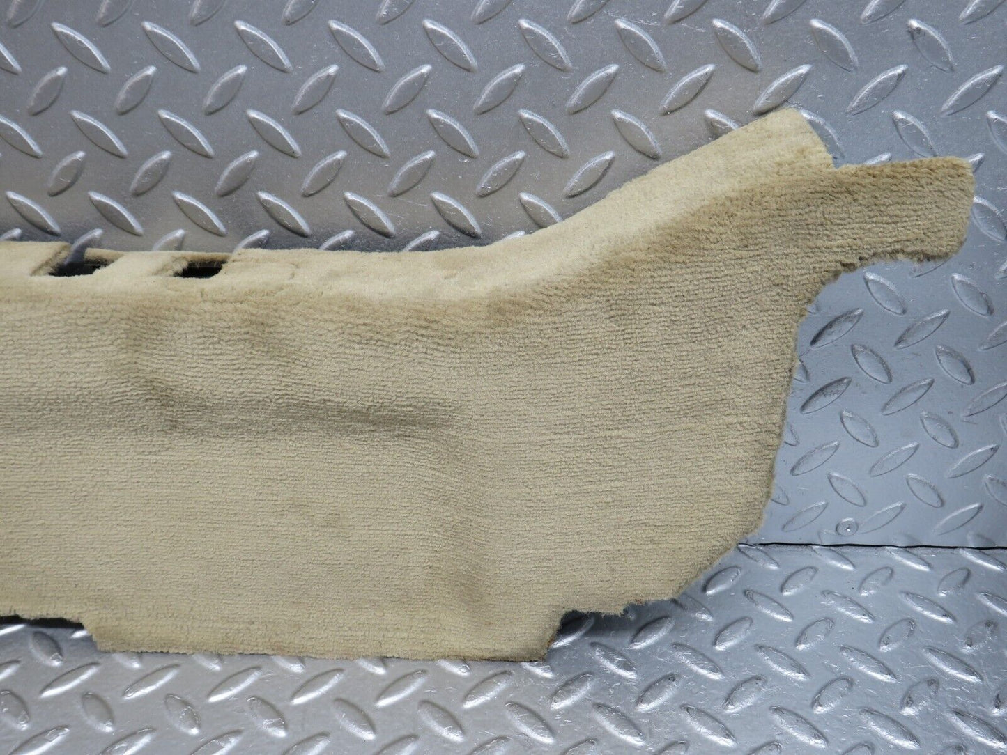 38381 Mercedes-Benz R129 280SL Coupe Rear Floor Cross Member Mat Carpet Beige
