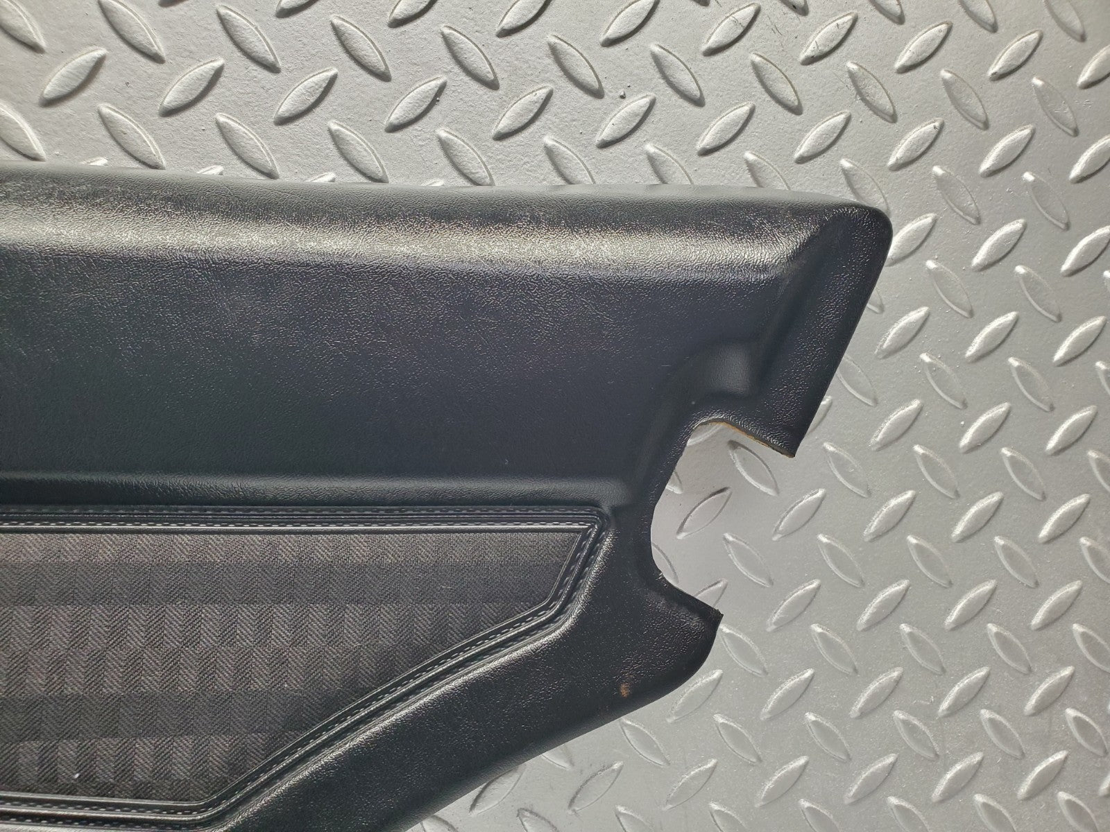 W201 Baby Benz rear right door card black used OEM