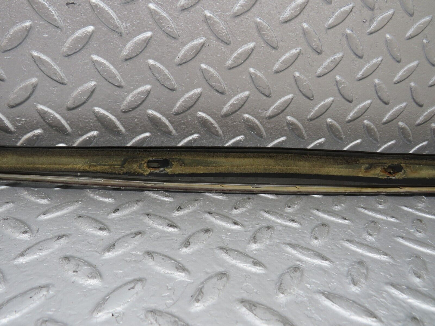 36058 Mercedes-Benz W126 420SE A Pillar Exterior Trim Left Side 1266981598