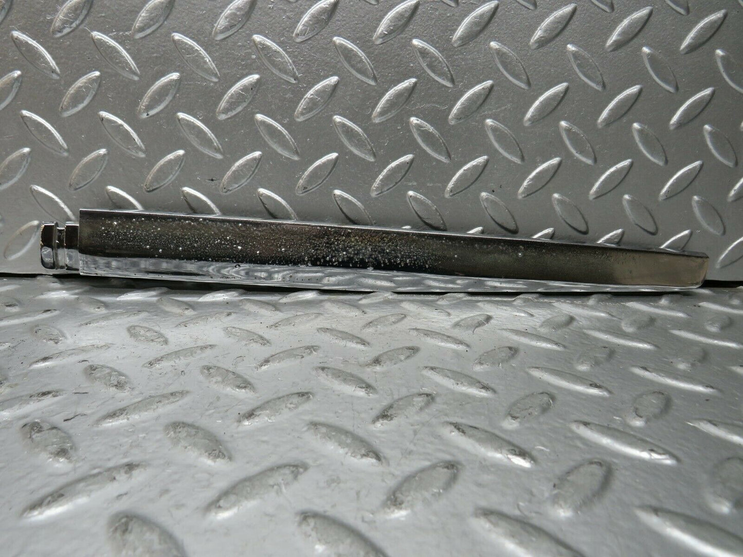 23787 Mercedes-Benz C107 450SLC Coupe Trunk Chrome Handle Moulding Left