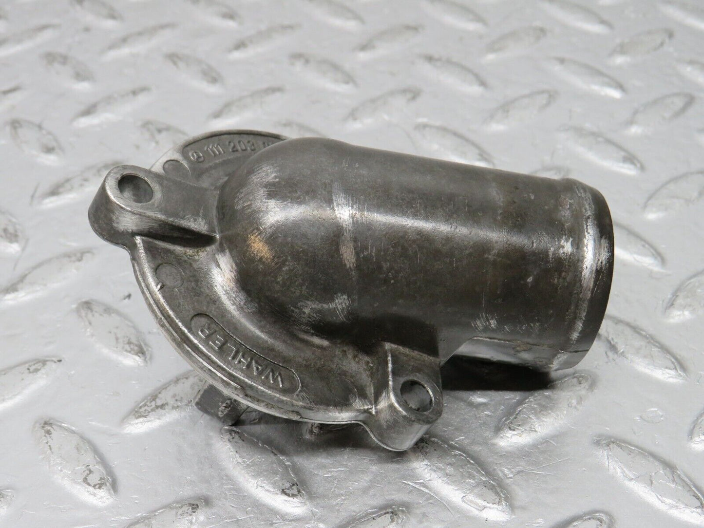33438 Mercedes-Benz W202 C180 Thermostat Housing Pipe Hose Flange 1112030375