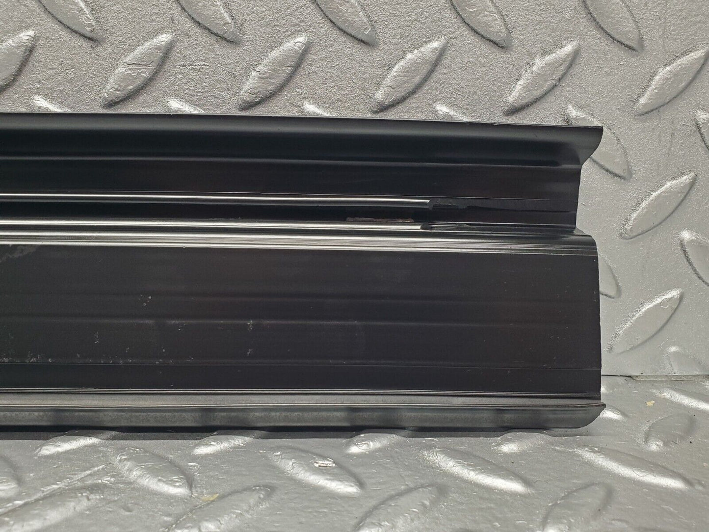 46330 Mercedes-Benz C123 280CE Coupe Door Sill Trim Black Left Side