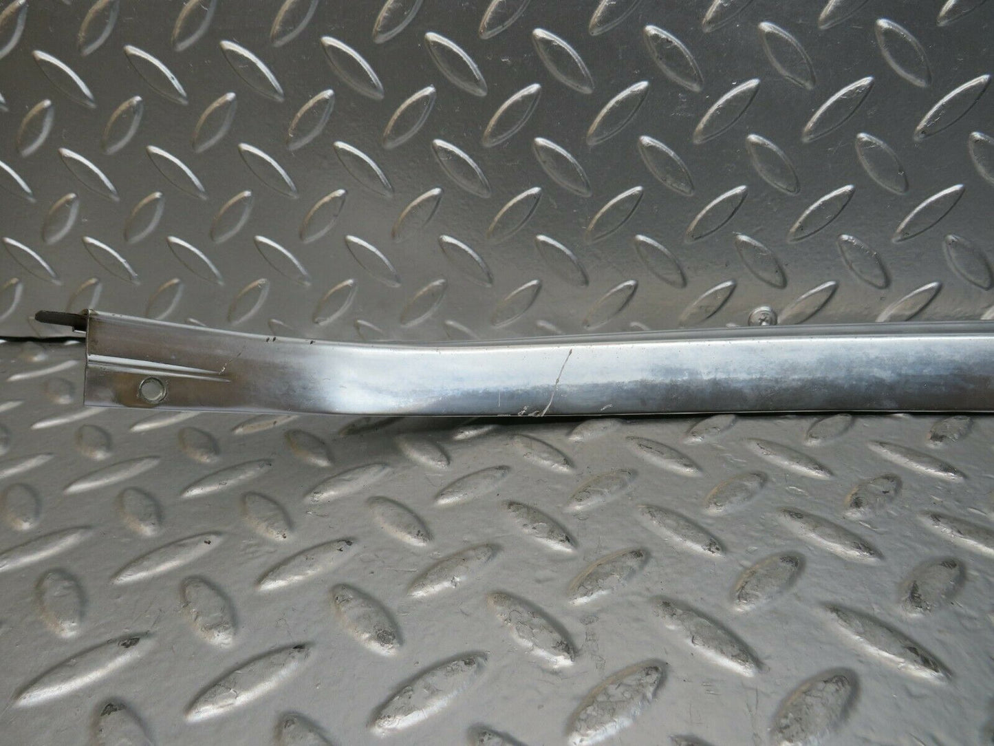23369 Mercedes-Benz W116 350SE C Pillar Chrome Moulding Trim Left Side
