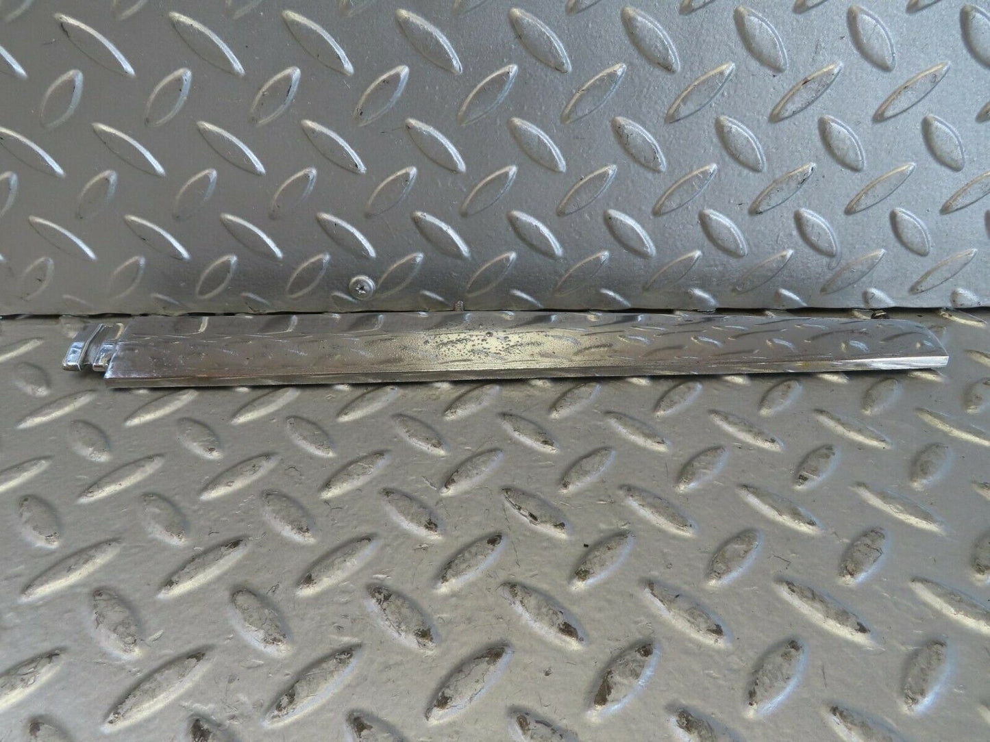 15719 Mercedes-Benz R107 450SL Trunk Chrome Handle Moulding Right 1076901480