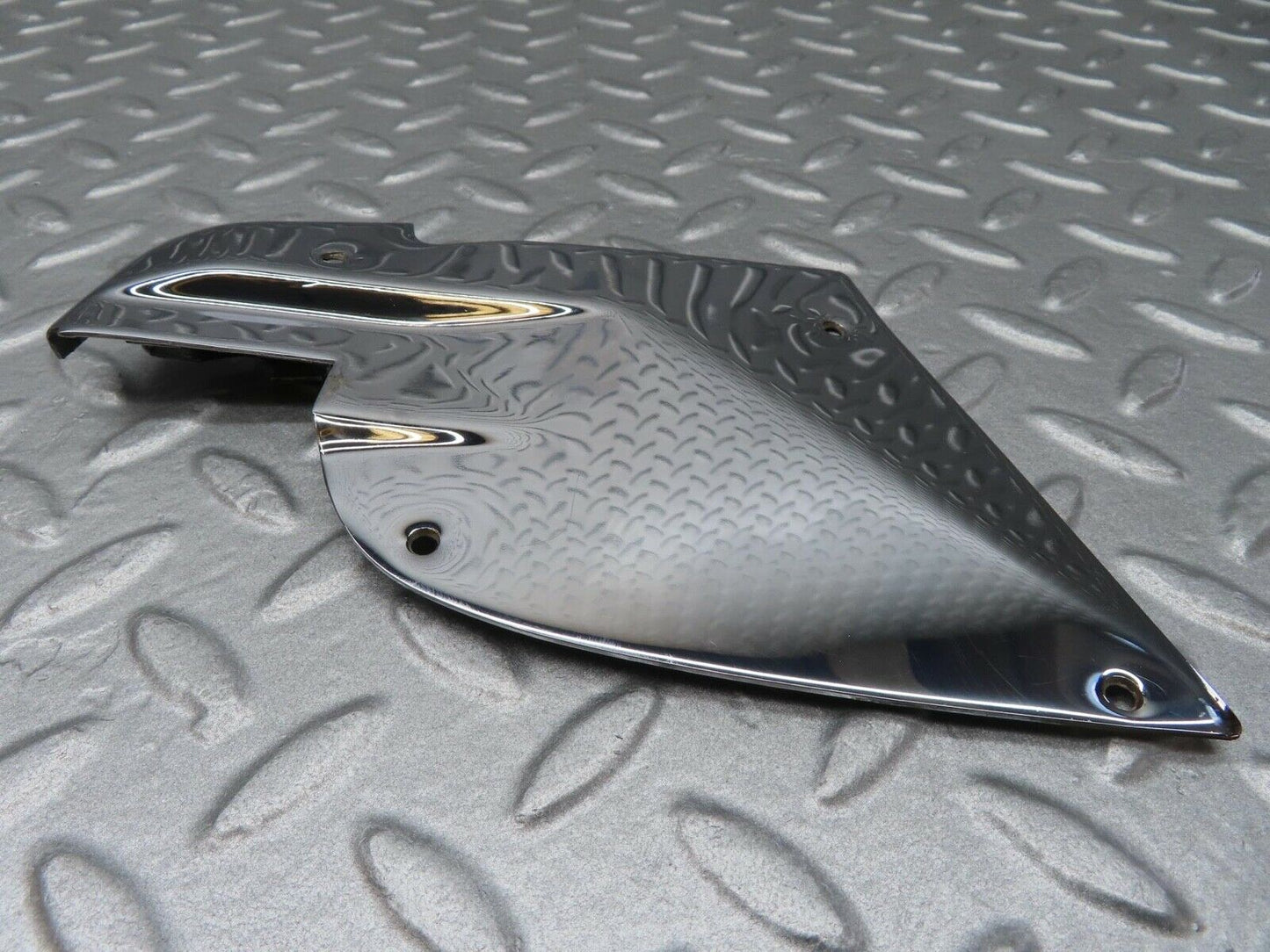 13974 Mercedes-Benz C107 280SLC B Pillar Chrome Cover Plate Right Side