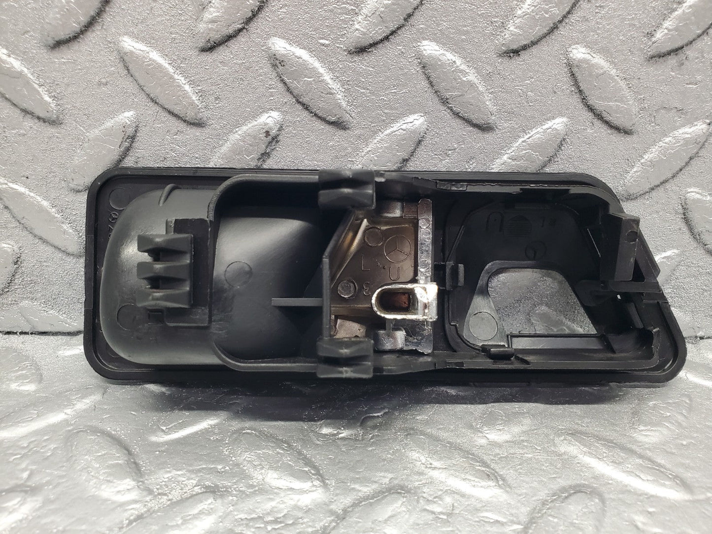 W201 Baby Benz rear left interior door handle used OEM