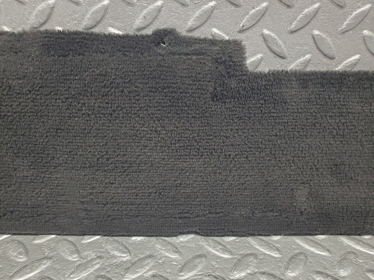 W201 Baby Benz door sill floor carpet left side black used OEM