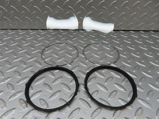 18356 Mercedes-Benz W115 Instrument Cluster Glass With Rings