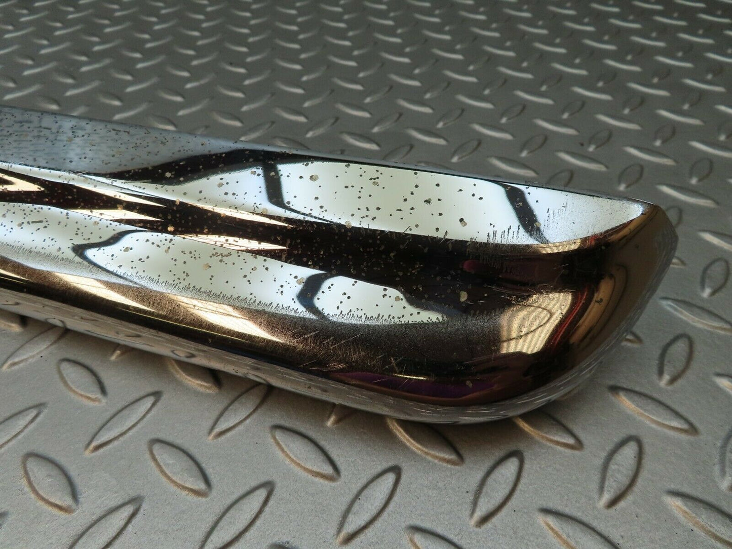 3475 Mercedes-Benz W108 280SE Rear Left Upper Bumper Chrome