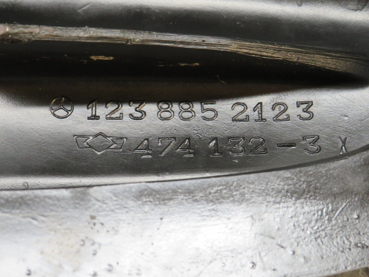 40552 Mercedes-Benz W123 300D Rear Left Bumper Rubber 1238852123