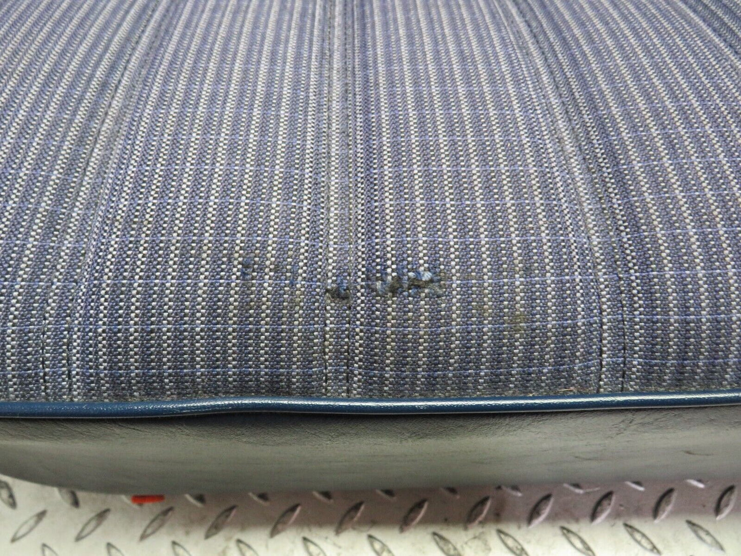 32031 Mercedes-Benz W123 230E Rear Seat Blue 1239203150 1239202716