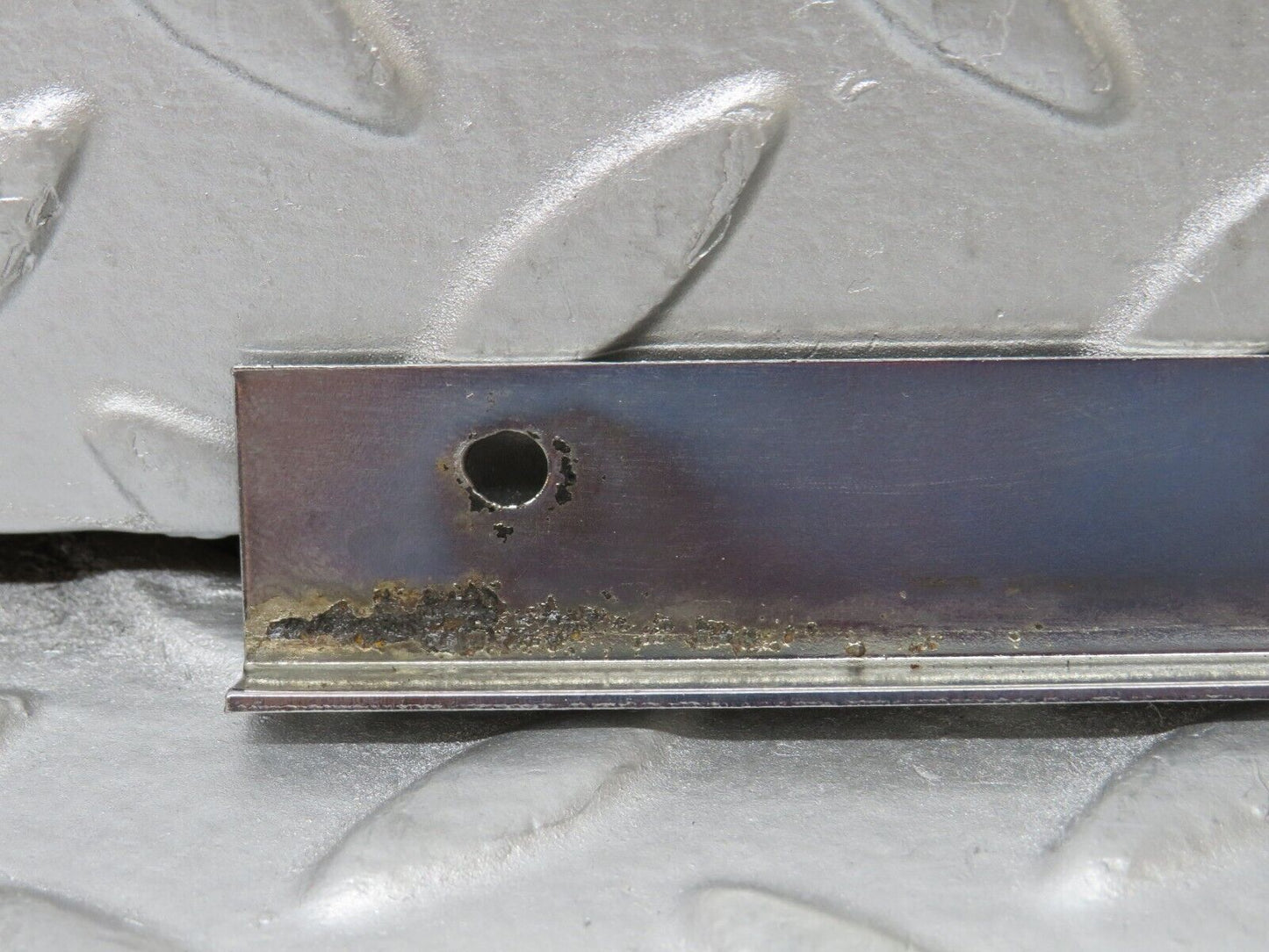 35517 Mercedes-Benz R107 280SL A Pillar Bottom Chrome Trim Right Side