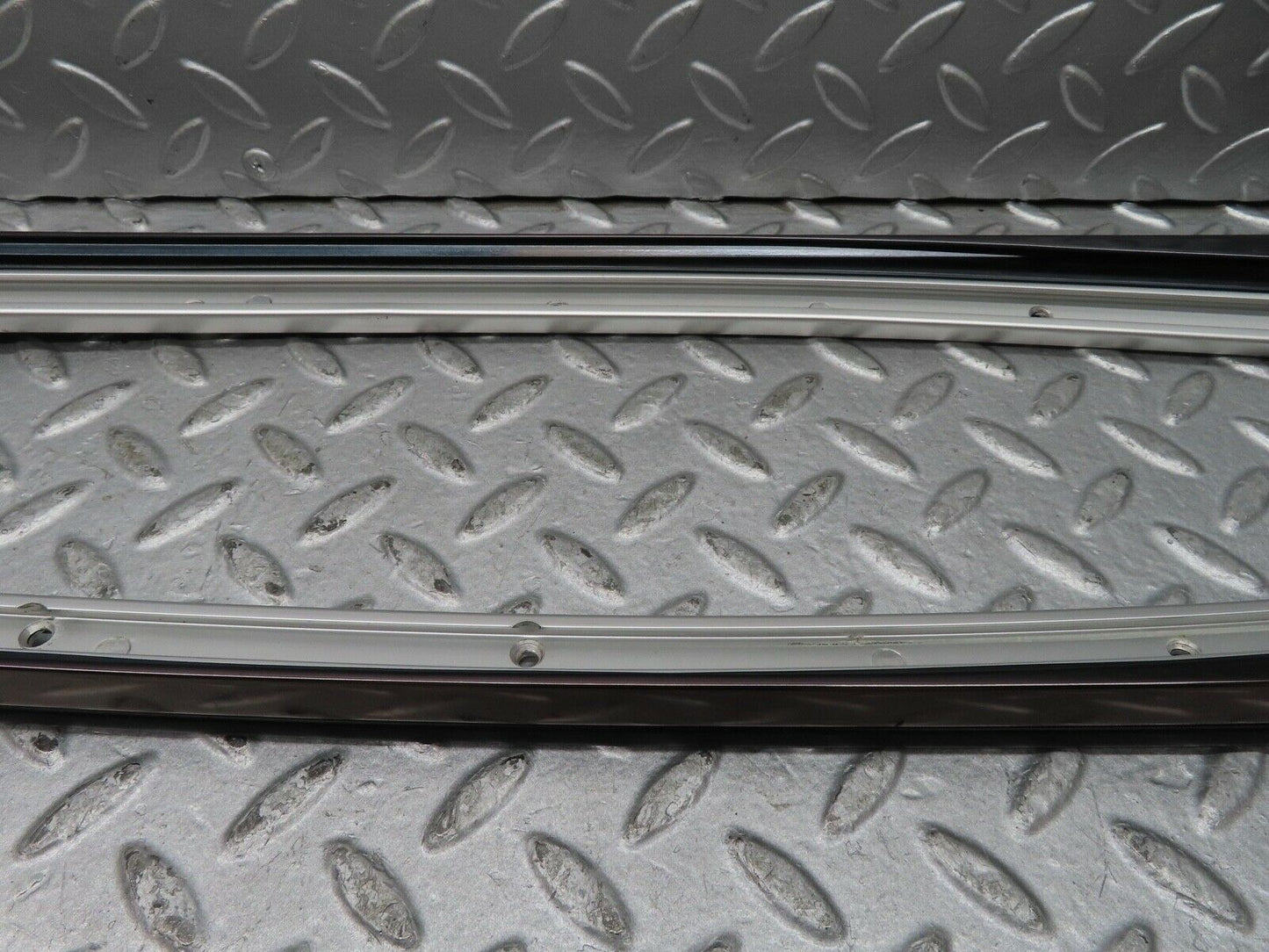 17207 Mercedes-Benz R129 300SL Coupe A Pillar Chrome Trim Cover Pair