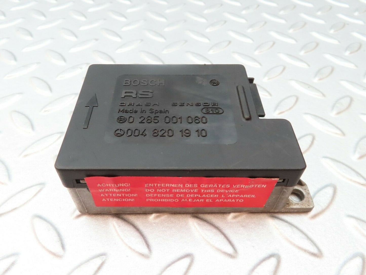 5379 Mercedes-Benz W124 230E Airbag Crash Sensor ECU 0048201910