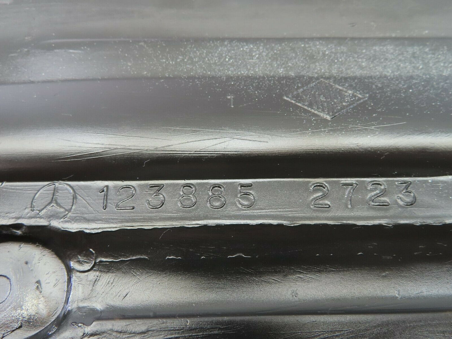 7503 Mercedes-Benz S123 230TE Wagon Front Left Bumper Rubber 1238852723