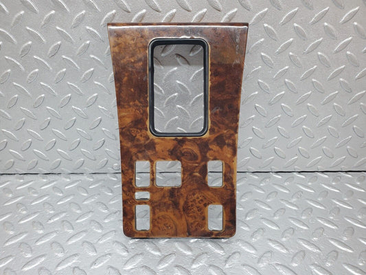 45576 Mercedes-Benz W126 420SE Centre Console Wood Panel 1266830157 1266830600