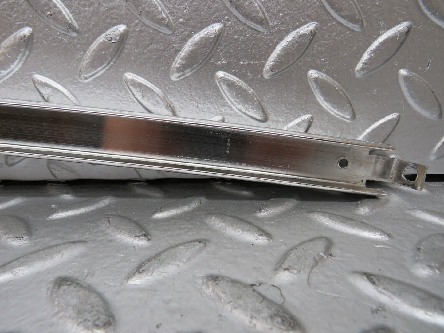 27124 Mercedes-Benz W123 280E Rear Right Door Chrome Window Channel