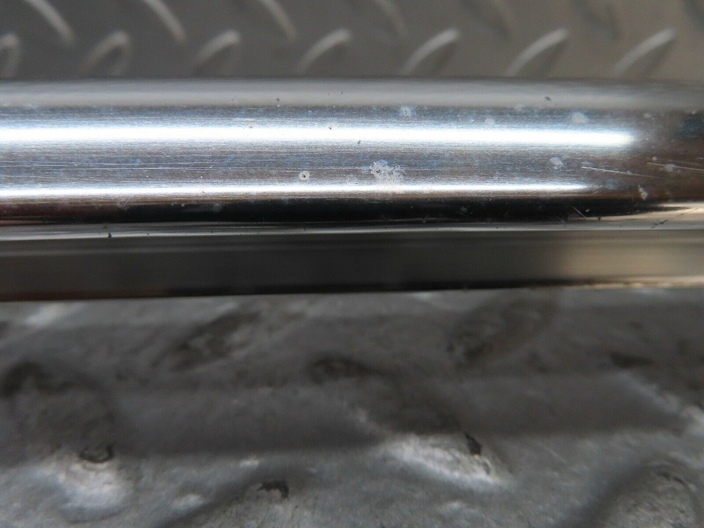 19133 Mercedes-Benz W123 300D Rear Left Door Chrome Window Channel