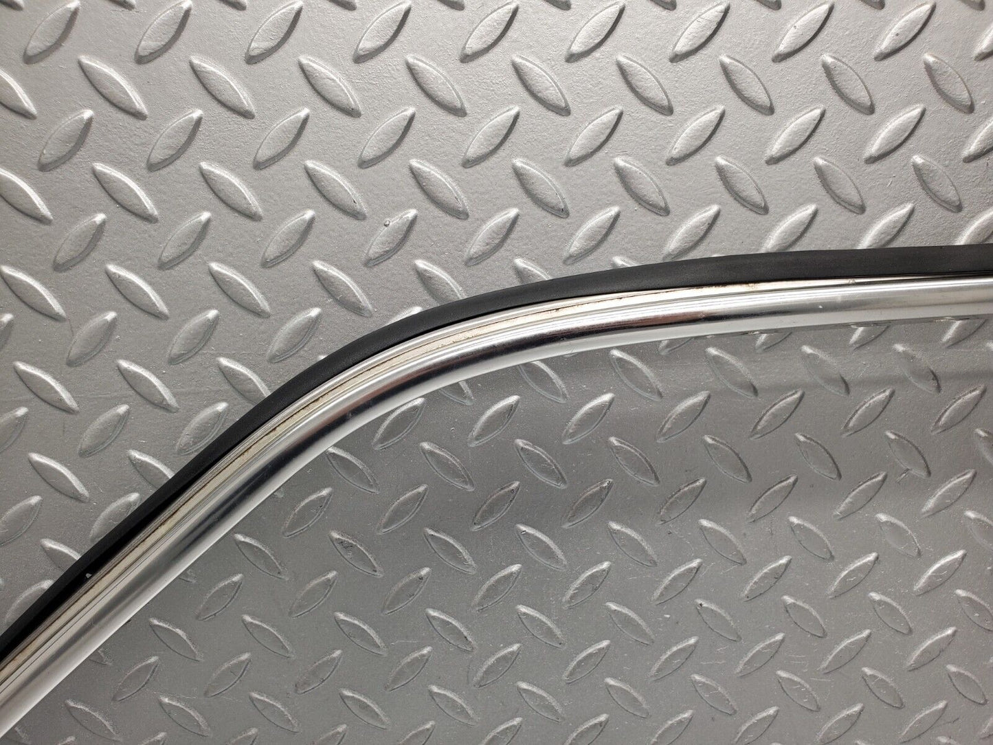 46558 Mercedes-Benz C123 280CE Coupe Roof Chrome Moulding Trim Left Side