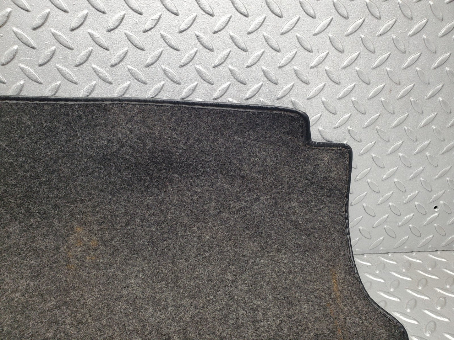 W123 trunk boot floor carpet used OEM