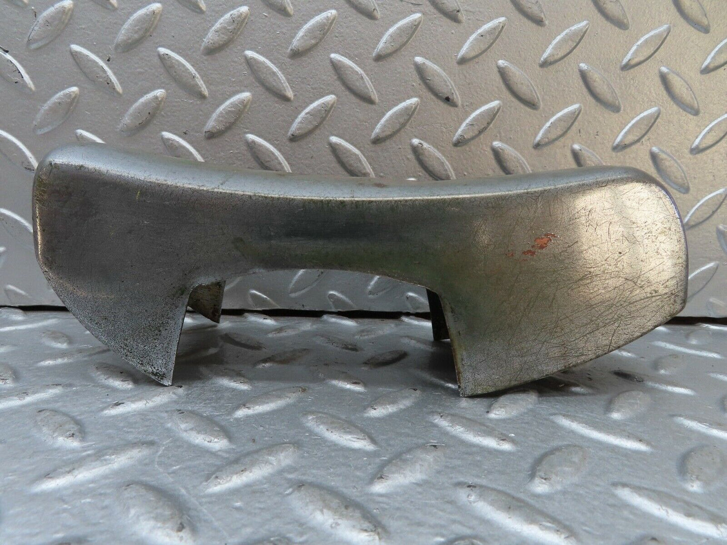 18759 Mercedes-Benz W120 W121 Ponton Front Bumper Chrome Overriders Pair