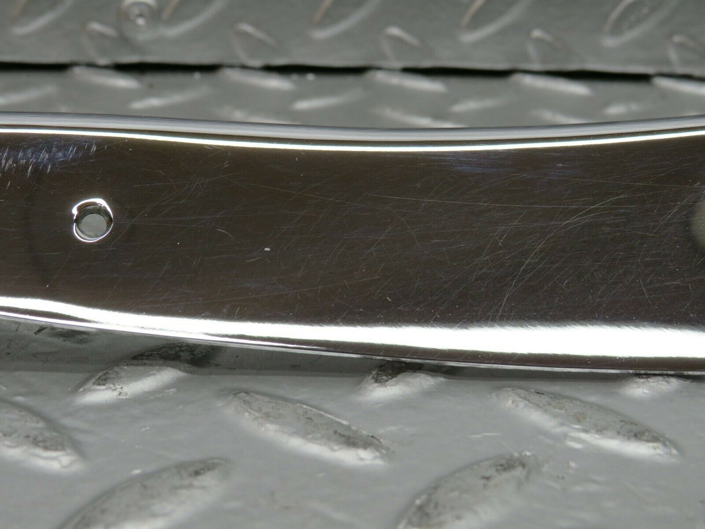 22743 Mercedes-Benz C107 450SLC Coupe Door Moulding Trim Chrome Right Side