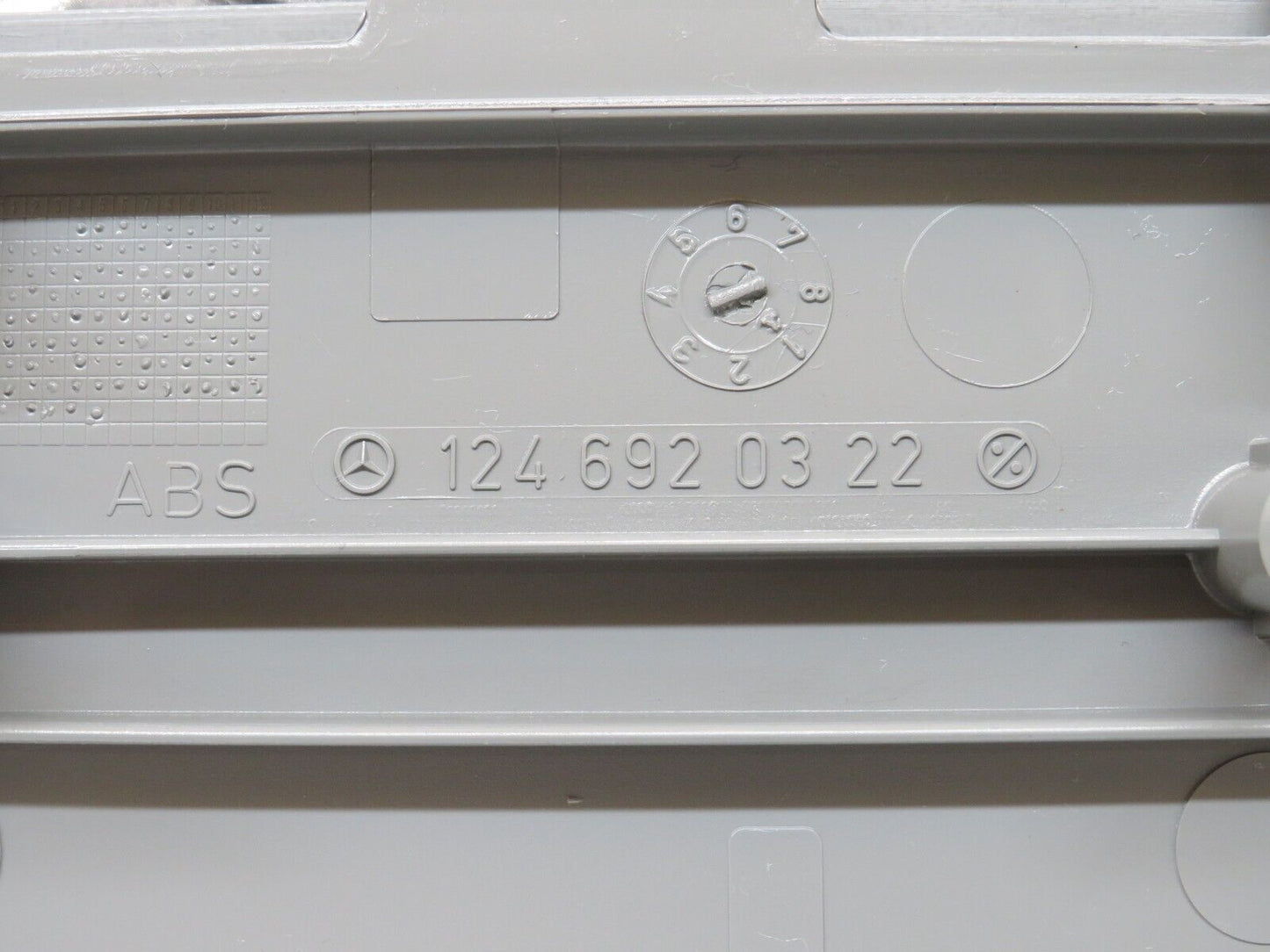 25919 Mercedes-Benz W124 280E B Pillar Lower Cover Left Side 1246920322