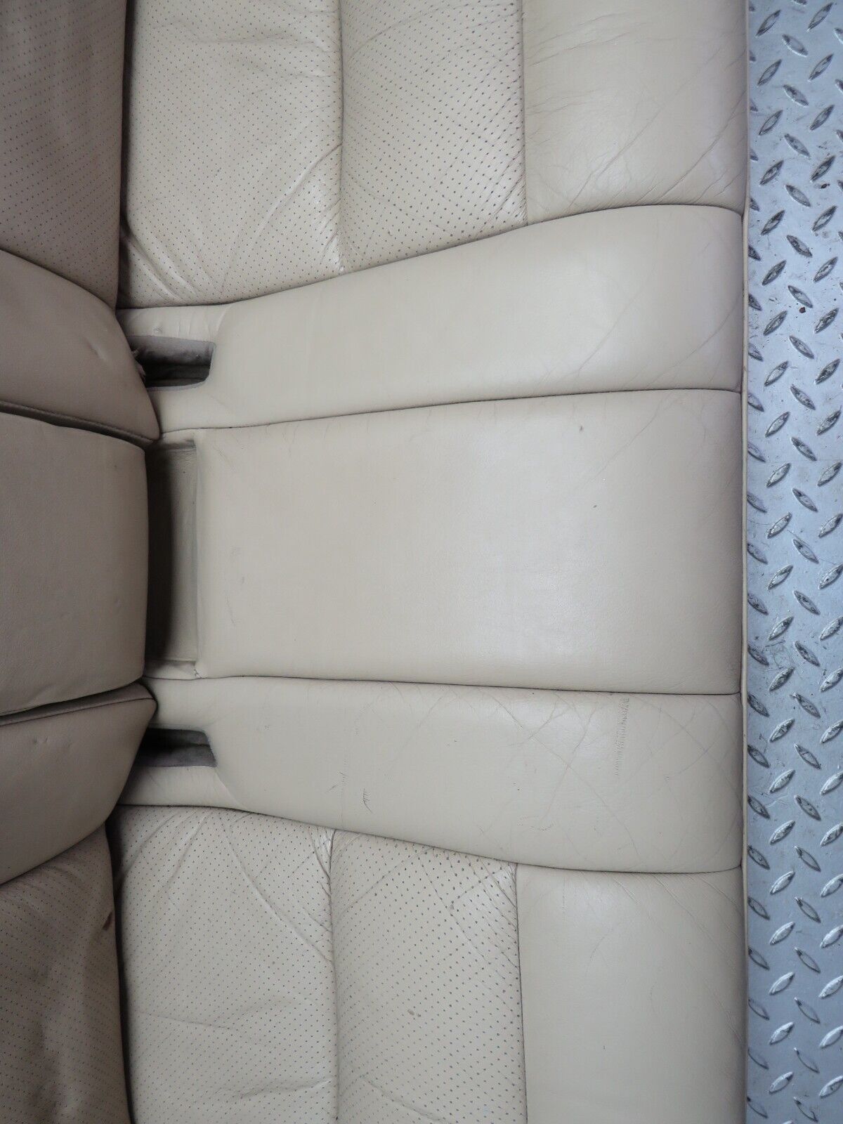 42910 Mercedes-Benz W201 Rear Seat Leather Beige