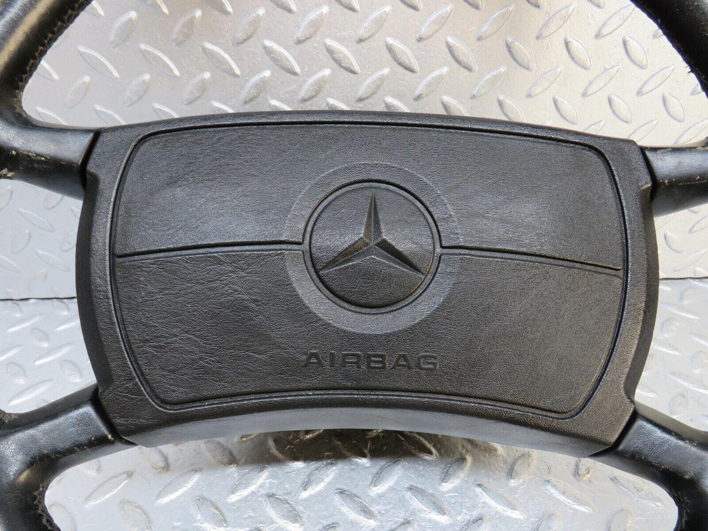 37033 Mercedes-Benz C126 420SEC Coupe Leather Steering Wheel 1264640517