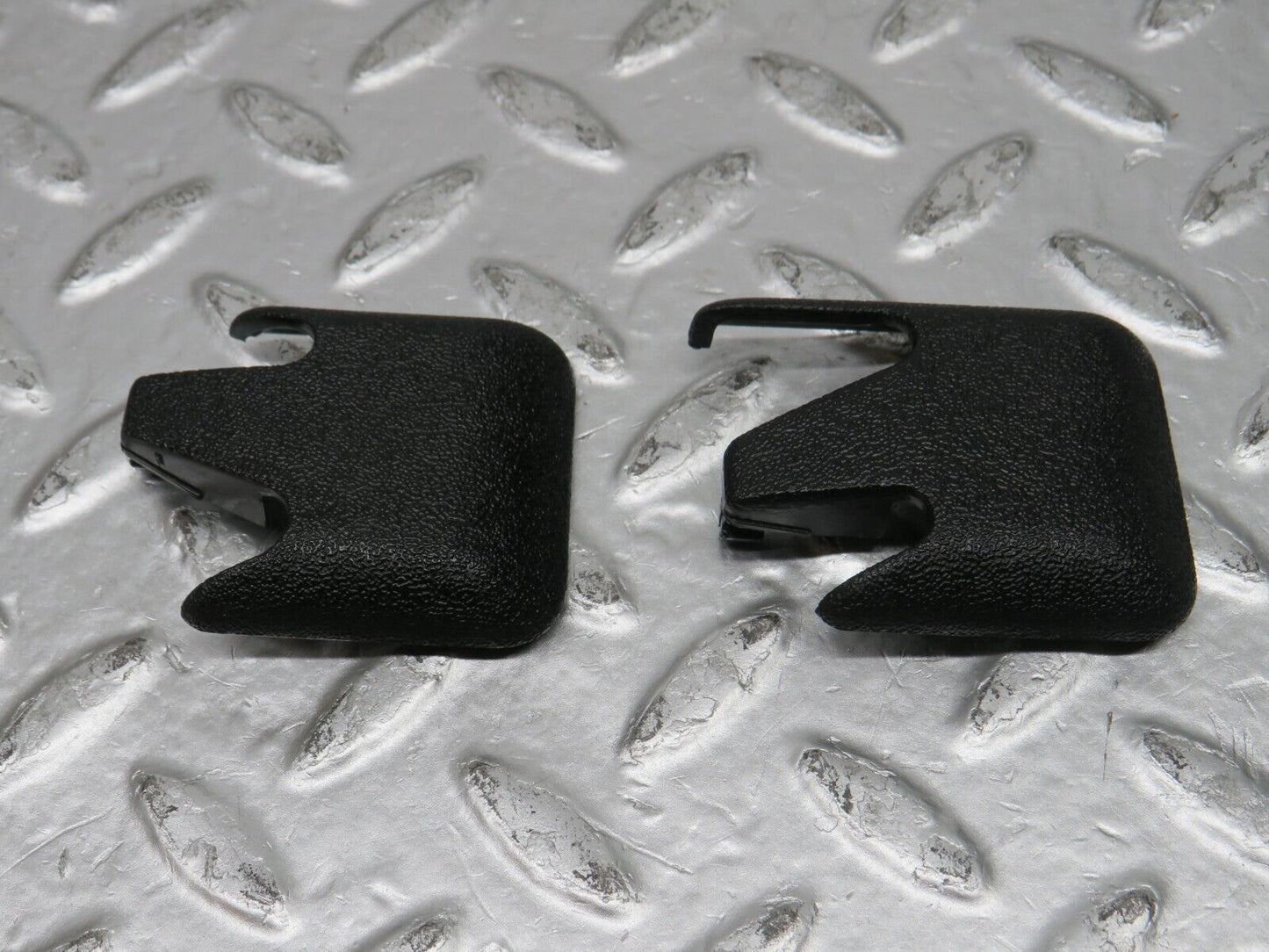 31630 Mercedes-Benz W201 190LE 1.8L Front Seat Rail Trim Cover Pair 1246842118