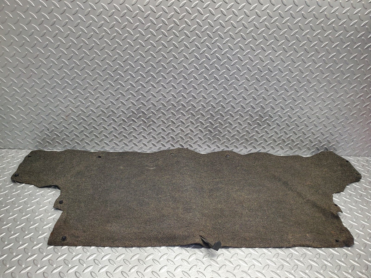W201 Baby Benz fuel tank cover carpet grey used OEM