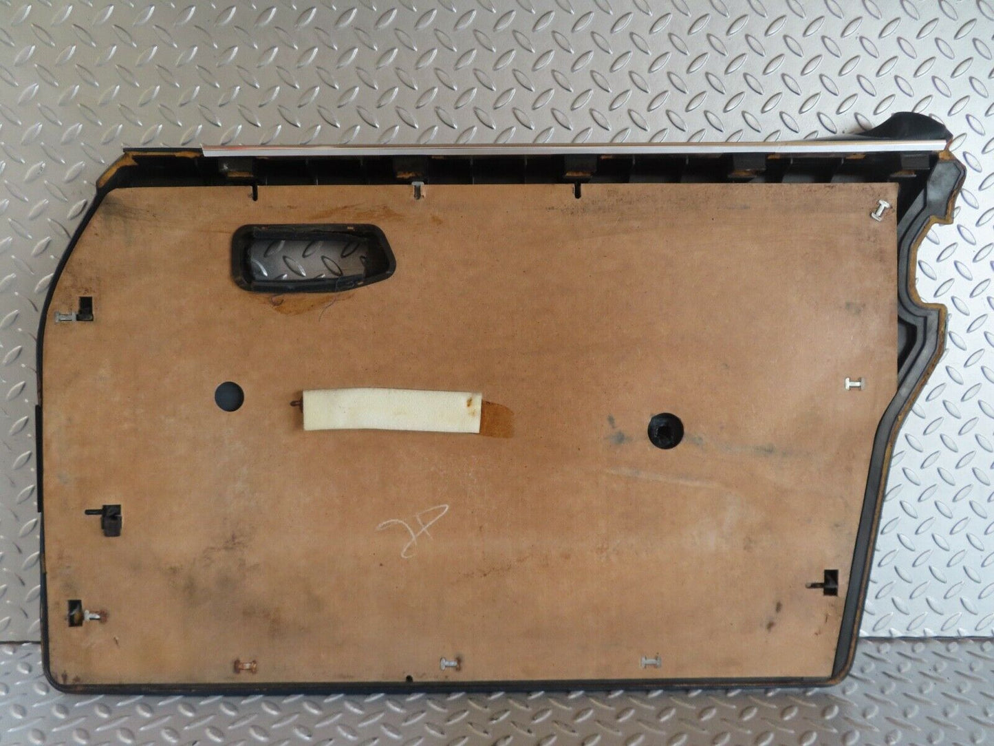 17739 Mercedes-Benz W116 450SEL Front Left Door Card Blue