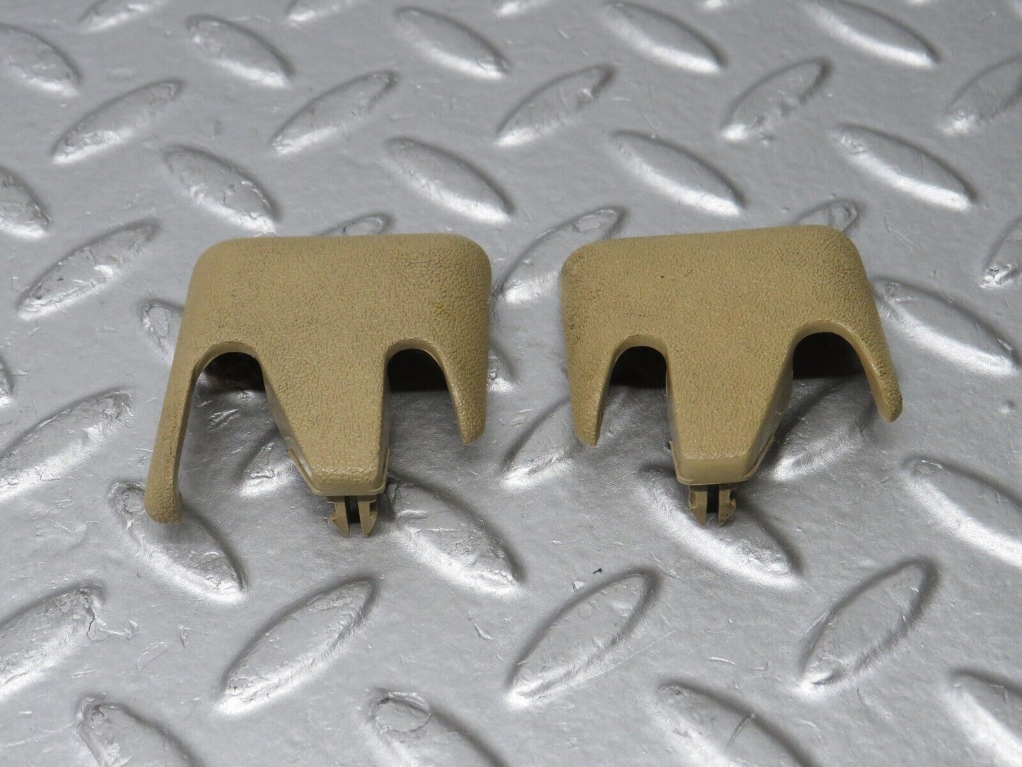 38952 Mercedes-Benz W201 190E 2.6L Front Seat Rail Trim Cover Beige 1246842118 1246842218