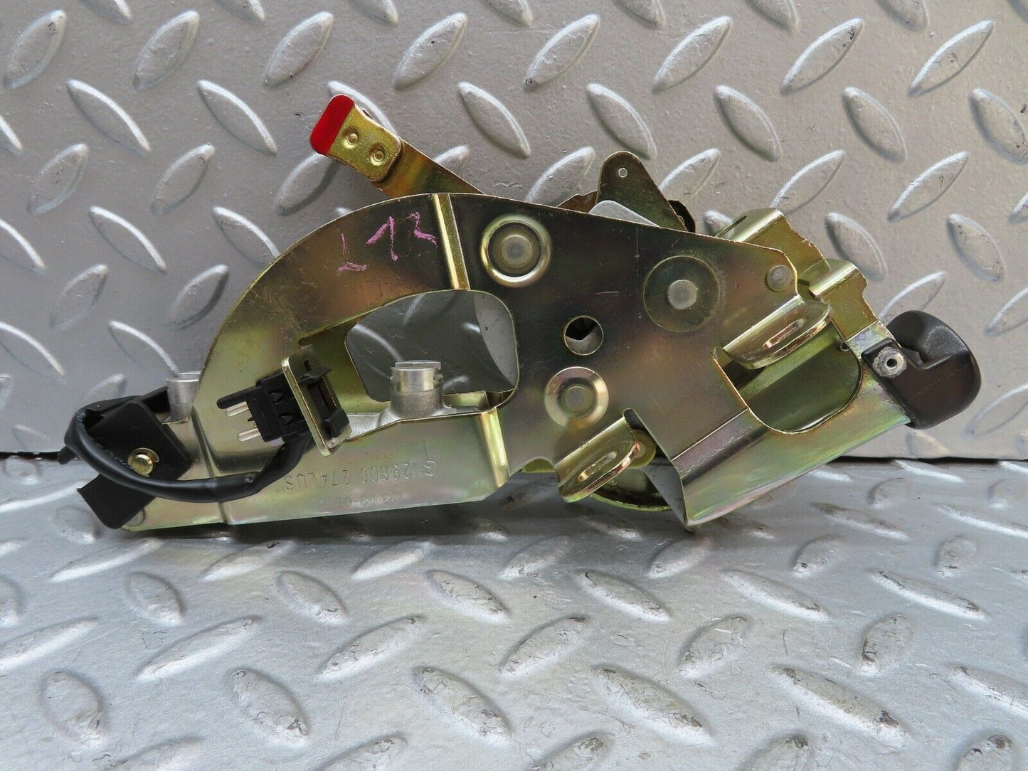 17457 Mercedes-Benz R129 300SL Coupe Rear Right Roof Lock Mechanism 1298001274