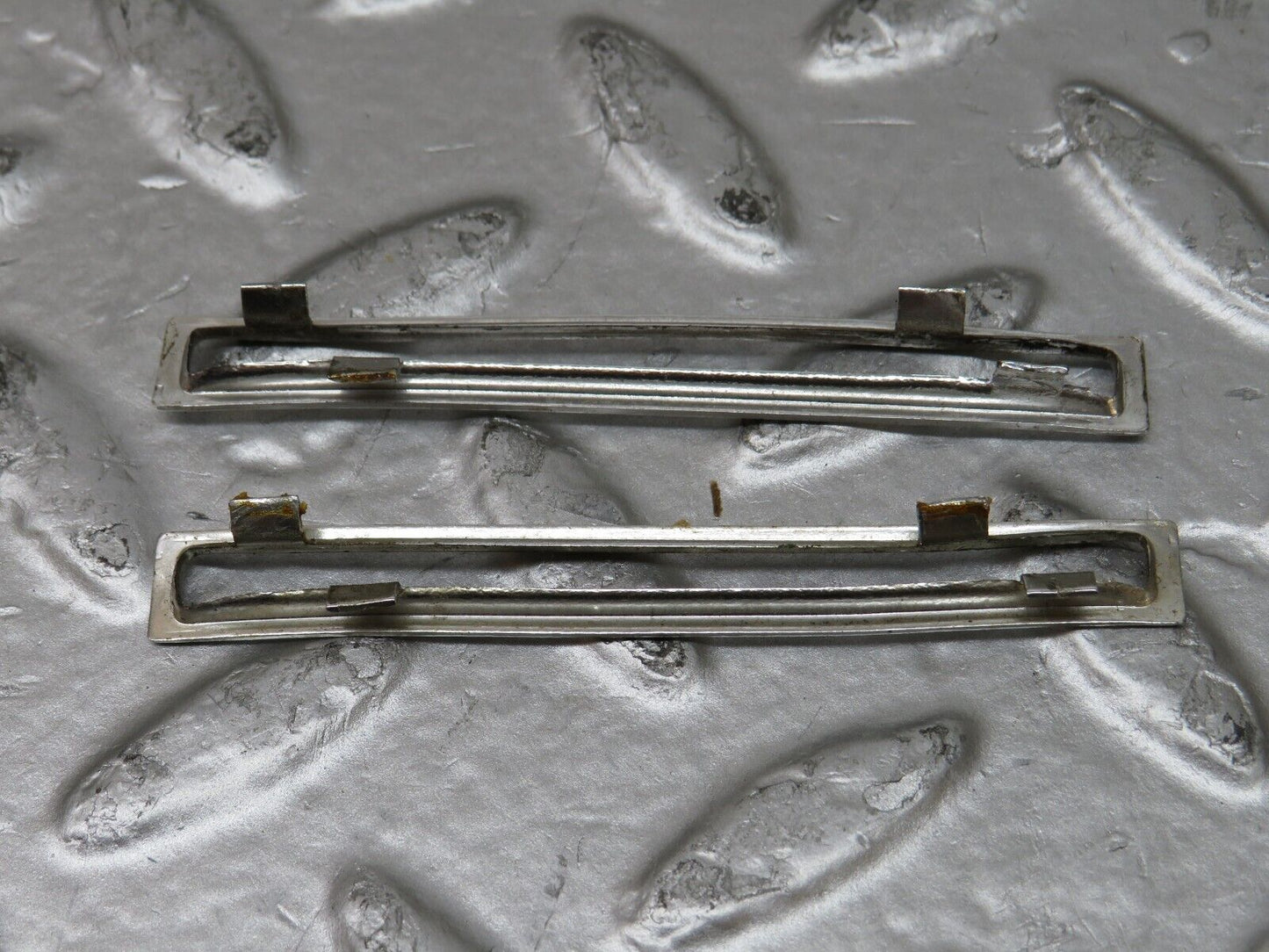 26180 Mercedes-Benz W116 450SE Dashboard Chrome Trim Pair